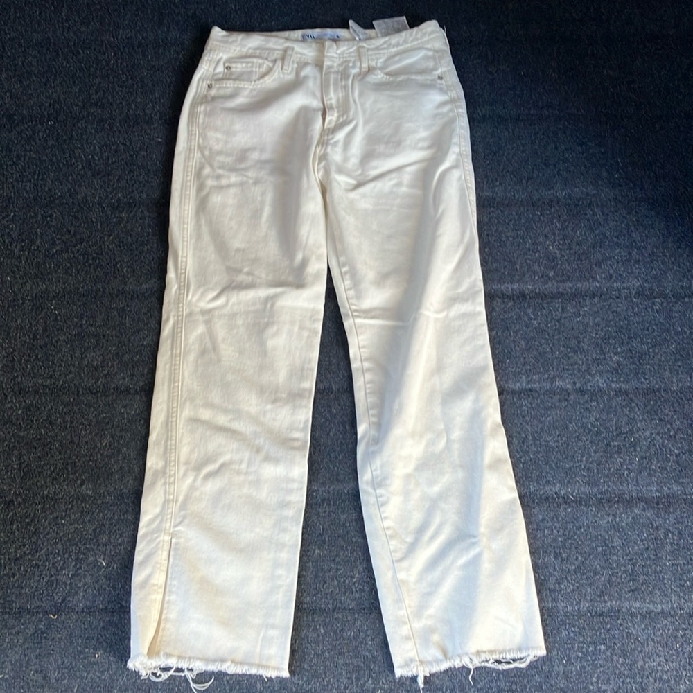 Zara Off-White Trousers